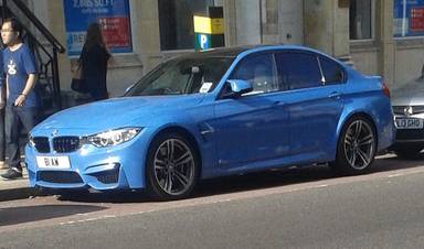 UK Number Plate 81 AW