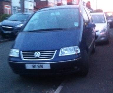 UK Number Plate 81 SN
