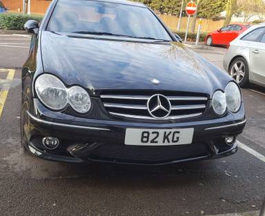 UK Number Plate 82 KG