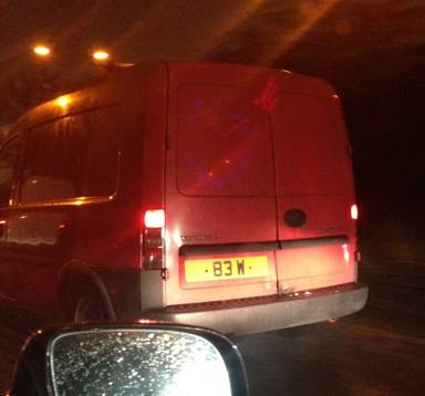 UK Number Plate 83 W