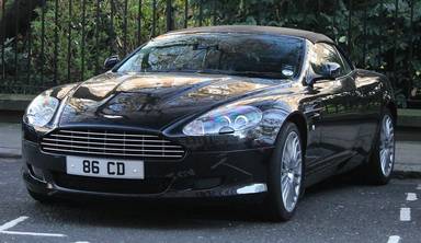 UK Number Plate 86 CD
