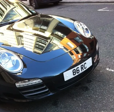 UK Number Plate 86 RC