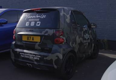UK Number Plate 87 A