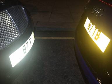 UK Number Plate 87 T
