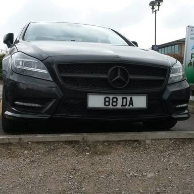 UK Number Plate 88 DA