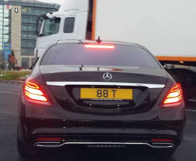 UK Number Plate 88 T