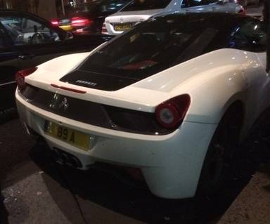 UK Number Plate 89 A