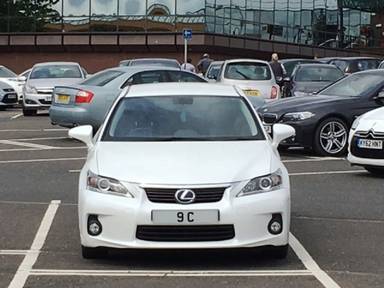 UK Number Plate 9 C
