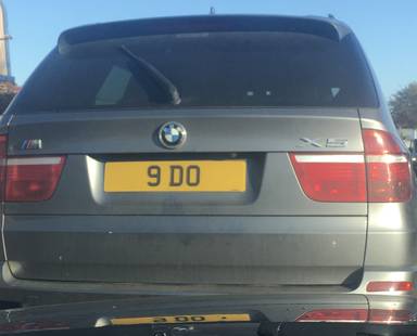 UK Number Plate 9 DO