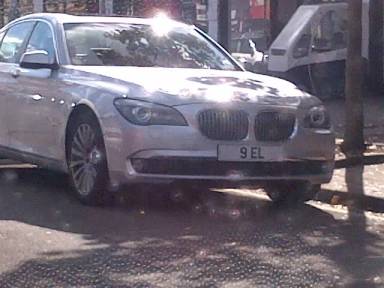 UK Number Plate 9 EL