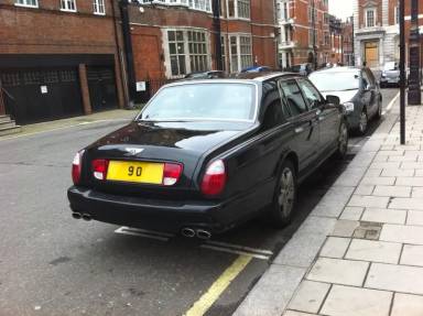 UK Number Plate 9 O