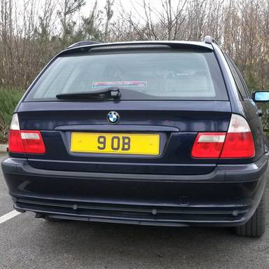 UK Number Plate 9 OB