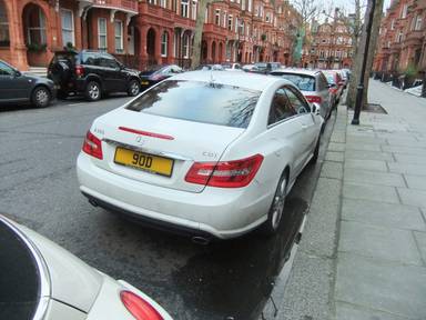 UK Number Plate 9 OD