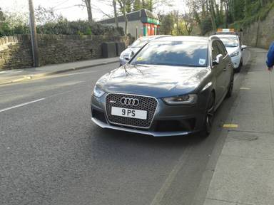UK Number Plate 9 PS