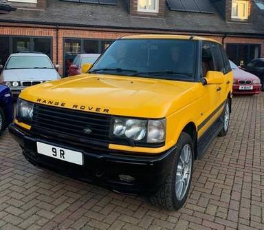 UK Number Plate 9 R