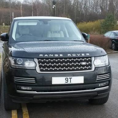 UK Number Plate 9 T