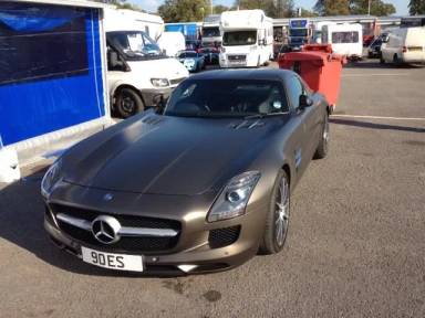 UK Number Plate 90 ES
