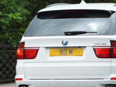 UK Number Plate 90 M