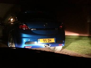 UK Number Plate 95 DH