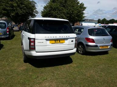 UK Number Plate 97 A
