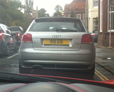 UK Number Plate 99 GS