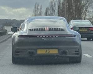 UK Number Plate A 5