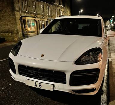 UK Number Plate A 6