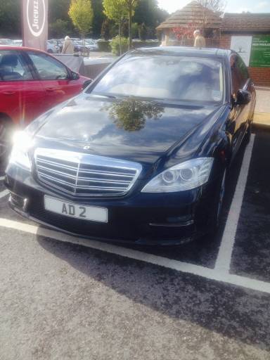 UK Number Plate AD 2