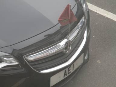 UK Number Plate AE 1