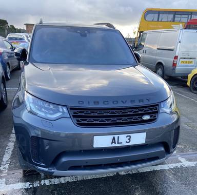 UK Number Plate AL 3