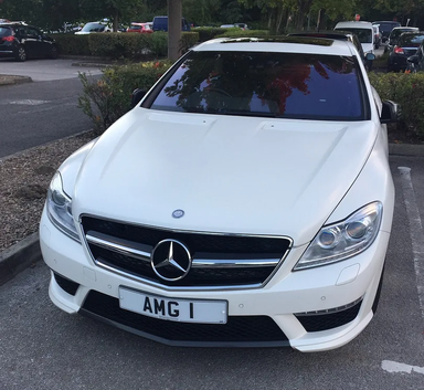 UK Number Plate AMG 1