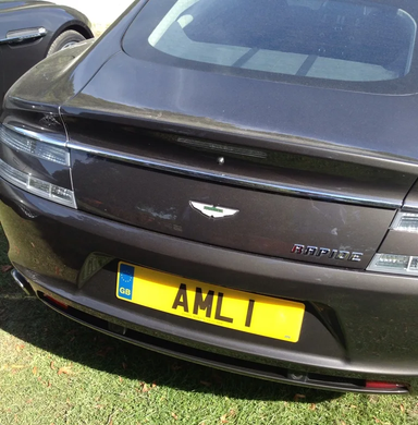 UK Number Plate AML 1