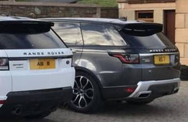 UK Number Plate AS 7