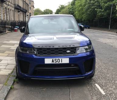 UK Number Plate ASO 1
