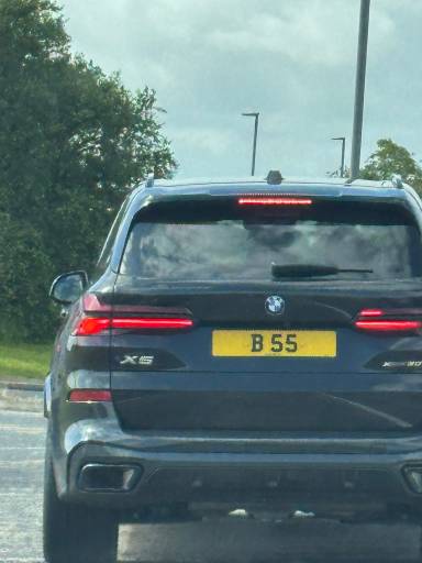 UK Number Plate B 55