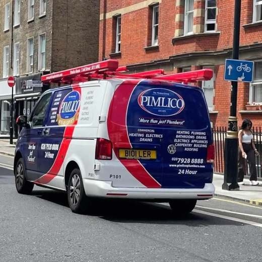 B101 LER number plate – Pimlico Plumbers