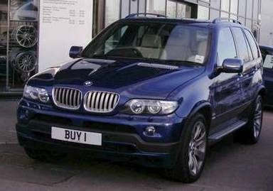 UK Number Plate BUY 1