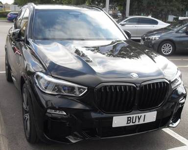 UK Number Plate BUY 1