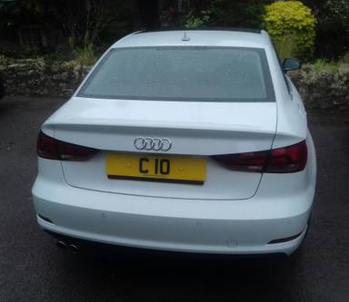 UK Number Plate C 10