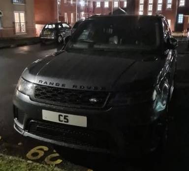 UK Number Plate C 5