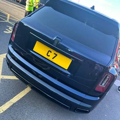 UK Number Plate C 7