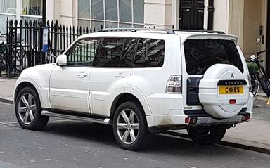 UK Number Plate C4 KES