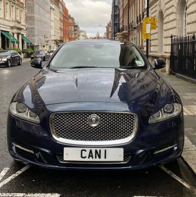 UK Number Plate CAN 1