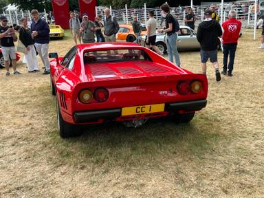 UK Number Plate CC 1