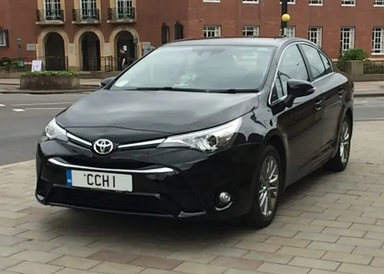 UK Number Plate CCH 1