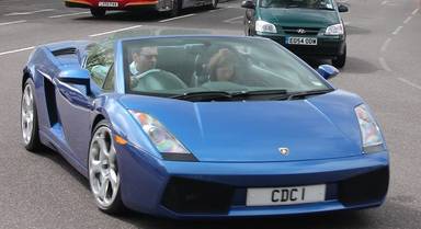 UK Number Plate CDC 1
