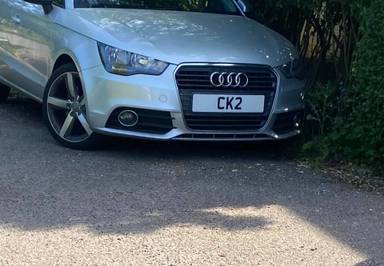 UK Number Plate CK 2