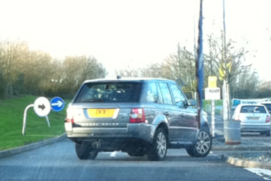 UK Number Plate CK 3