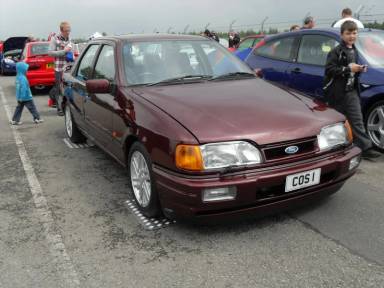 UK Number Plate COS 1