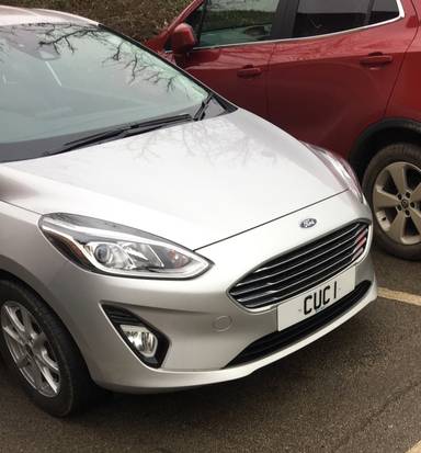 UK Number Plate CUC 1